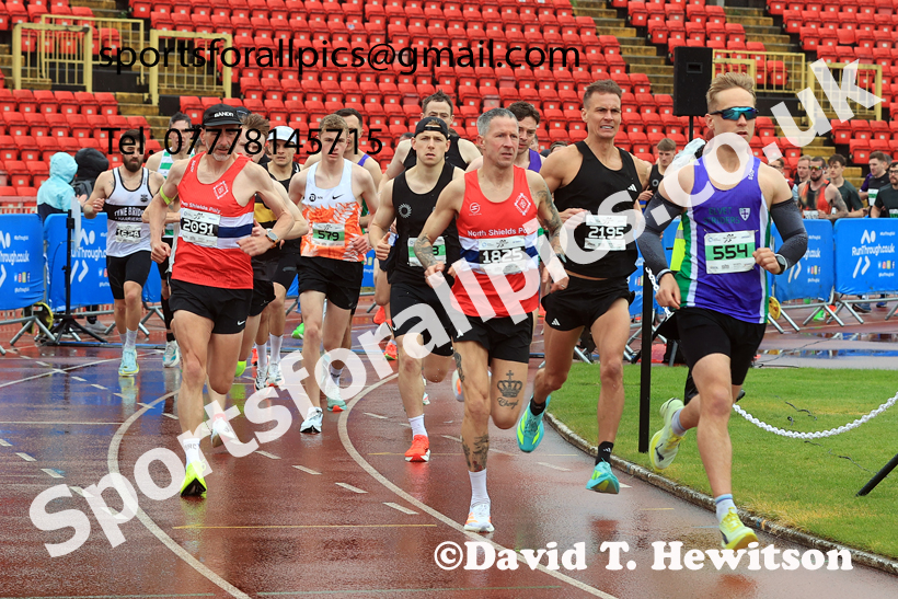 Gateshead Half Marathon and 10k, 2026 Gateshead Marathon Half Marathon and 10k Road Race. Photo: David T. Hewitson/Sports for All Pics
